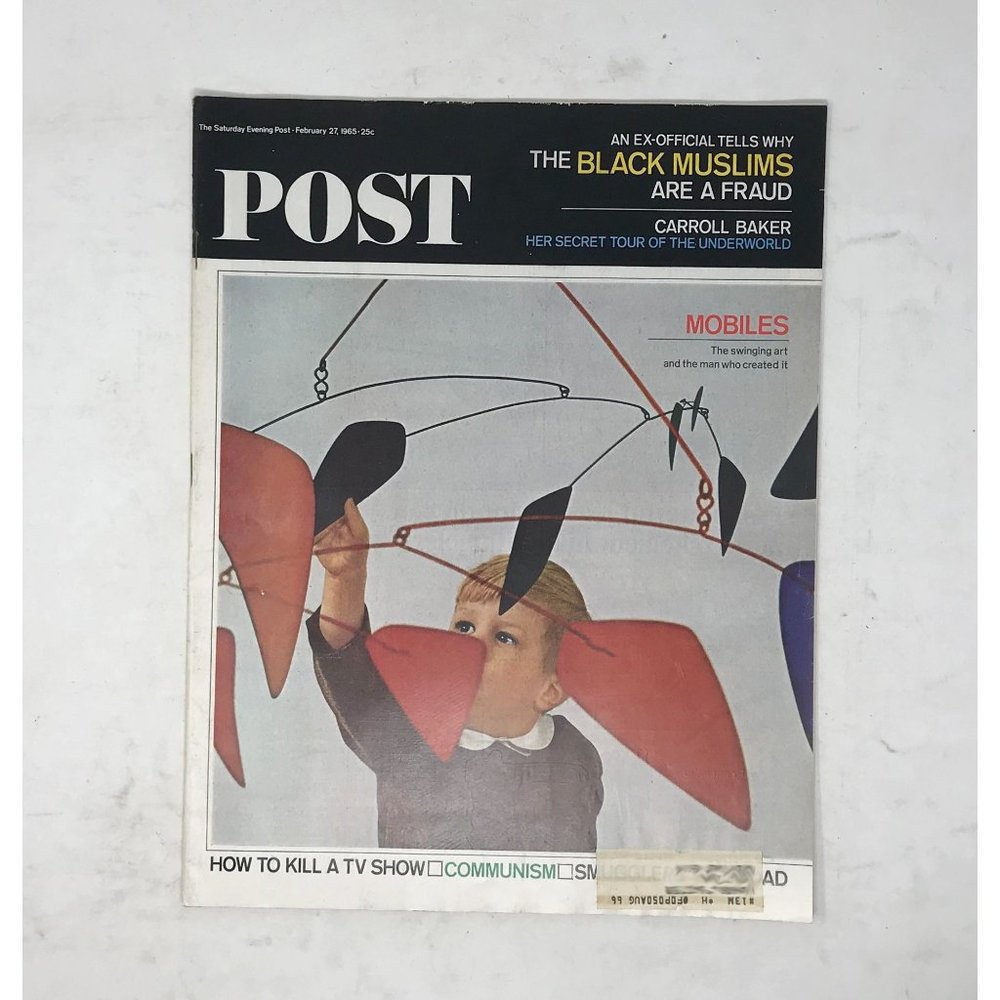 The SATURDAY Evening POST February 27, 1965 - THE BLACK MUSLIMS, UNDERWORLD, MOB